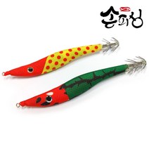 손피싱 스쿼드 이카메탈 45g 60g 80g/한치 에기 낚시 채비 봉돌, [E1-16] 6-블루 눈꽃