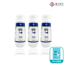 동화약품 잇치 가글 생약성분 잇몸 건강 가글액 치은염 충치 예방 구취 프라그제거, 가글 250ml 3개+헬시링크 마스크1팩