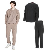 엘르스포츠 22FW 남성 웜 소프트 플리스 셋업 2종세트