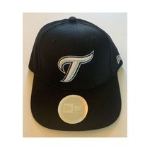 New Era 뉴 토론토 블루제이스 T 로고 뉴에라 햇캡 블랙 스냅백 조절 가능 MLB