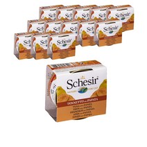 쉐지애 네이처 캣 75g, 참치+파파야 혼합맛, 70개