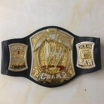 산다 복싱 킹 골드 벨트 복싱 격투 챔피언 WWE 벨트 도금 골드, W골드벨트