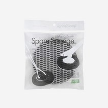 로프트샵 타이디 핸디 스폰지 리필-블랙, 단품