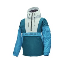 하이포라 코팅 남여공용 방풍 방수 스키 보드 반집업 아노락 자켓 점퍼 블루 FZ834-3