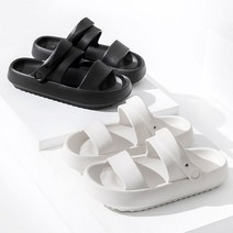 6009 쿠션좋은 키높이 평발 발볼넓은 발편한 비오는날 신는 명품 연예인 키높이 조리 샌들 신발