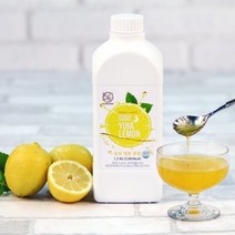 [더블데이] 유자레몬 퓨럽 1.2 KG /과일베이스/과일농축액/유자농축액/레몬농축액/유자베이스/레몬베이스, 상세페이지 참조