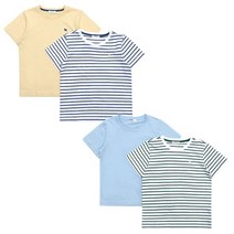 [블루독아동 키즈6] BD 베이직 스트라이프 반팔 2종티셔츠 선물 23930670076