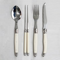 까르투하 오로 커트러리 양식기 4종 디너세트 4색상, 아이보리