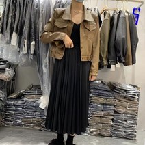 가죽조끼 가죽자켓 라이더자켓 레더자켓 판 라이더 캐주얼 여 가을 칼라 슬림핏 싱글 버튼 민소매 조끼 코트 러쉬