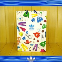 SY05 신발 상자 가방 한정판 토트 백 종이 쇼핑백, 50 개 이상의 도매 가격(50장이상선택)