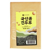 고소 담백 포두부 건두부 피 면 쌈두부, 260g, 4개