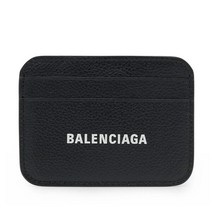 [명품]Balenciaga black calf uni Cardholder 5938121IZIM1090 593812 1IZIM 1090