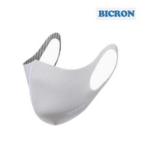 비크론 은나노 항균 도전사 3D 면마스크- 아이보리