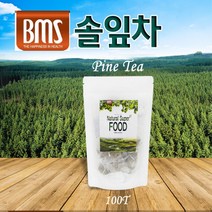 BMS 솔잎차 티백 국내산 솔잎 소나무 왜송 조선솔 향신료 차 티
