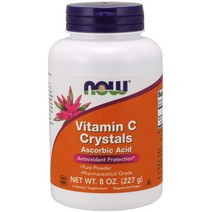 나우푸드 3개세트 비타민 C 크리스탈 파우더 8oz (227g) VITAMIN C Crystals Ascorbic Acid POWDER 8 OZ, 3개
