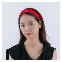 체육대회 운동회 야유회 야외 행사 헤어밴드(레드) 머리, 단품