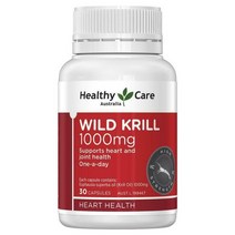 헬씨케어 와일드 크릴오일 1000mg 30정, 수량