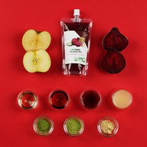 유기농 사과비트 퓨레 200g 과일 미음 이유식 비건 채식 무균식품 환자식 건강식