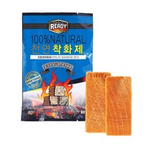천연 착화제 레디큐 80g 나무원료 착화용, 16개