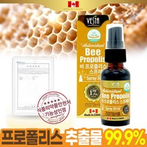 캐나다산 뿌리는 프로폴리스 원액 항산화 구강 항균 작용 플라보노이드 폴리폴리스 플로폴리스 먹는프로폴리스 항산화영양재