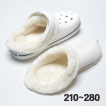 탈부착 내피 겨울 털 슬리퍼 방한 샌들 퍼 안감 220 230 240 250 260 265 270 280