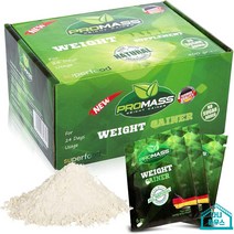 독일 Promass 헬스보충제 웨이트게이너 분말 파우더 48개 봉지 430g, Promass Weight Gainer Naturali