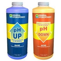 General Hydroponics pH Up 및 pH Down 1쿼트 콤보