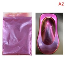 10g 다채로운 진주 가루 자동차 카멜레온 안료 페인트 분말 코팅 바디 필름 자동 장식 액세서리, 02 Purple-Red-Orange