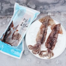 한식단 자연산 손질통오징어 3팩 6마리 손질냉동제철오징어, 단일옵션