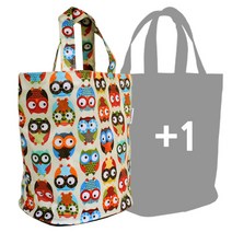 수영장&물놀이 목욕&헬스 필수템 물빠지는다용도가방1+1, 1+1, 부엉이