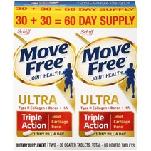 무브프리 조인트 헬스 울트라 트리플 액션 코티드 타블렛 30+30 2병 두달분 관절영양제