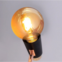 LED 에디슨 전구 G95 4W, 전구색, 5개