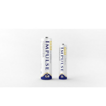 도시바 임펄스 고용량 Ni-MH AA 충전지 2550mAh, 1개입, 16개