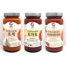 청정원 로제스파게티소스 아라비아따 토마토 600g, 로제소스600g, 본상품선택