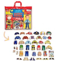 코디네이터 유아용 옷입히기 자석인형 꾸미기 어린이용 숫자 키즈 놀이판 토이 사물