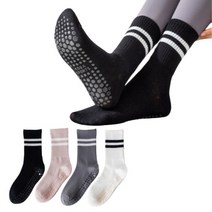아띠멜로우 논슬립 필라테스 요가 양말 4켤레 세트