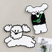 리틀페이퍼 벽시계 2종 벽걸이시계 아기방시계 신혼부부 집들이선물 자취선물 신혼부부 선물 이사선물 자취생선물 여자자취선물 20대후반 여자선물, 코코, 상세페이지 참조2