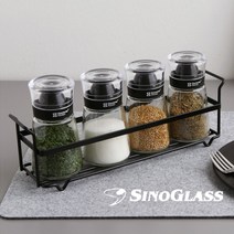 기타 유리 양념병 테이블 미니 양념통 조미료통 거치대세트, 단품, 단품