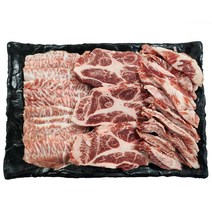 명품돼지 이베리코 모듬세트 900g (꽃목살 항정살 늑간살) 자연방목 스페인 정통돼지 베요타 최고등급
