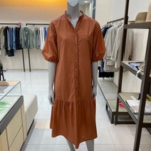 [앤클라인] 브이넥 밑단 프릴 원피스AF2D2OP5208