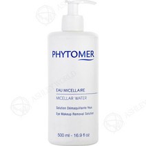 미국정품발송 관리추천템 피토메르 미셀라 워터 아이 메이크업 리무버 솔루션 Phytomer Micellar Water Eye Makeup Removal Solution 383820, 500ml/16.9oz