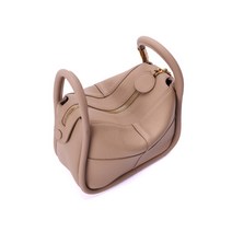 린디 백 리얼 가죽 여성 가방 의사 대용량 숄더 bag