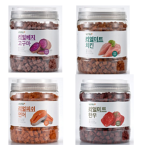 [1kg 대용량] 냥심멍심 리얼미트 한우 / 리얼베지 고구마/ 리얼미트 치킨 / 리얼피쉬 연어