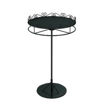 360도 회전행거 원형행거 매장용 의류 스탠드 회전식, 아동복 직경 70 높이 120CM 골드