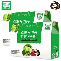 즙쟁이 오직 유기농 양배추즙 60포, 2box
