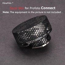 저무리 Profoto A1X / A10 오프 카메라 키트 플래시 데칼 스킨 스피드 라이트 프로텍터 워프 커버 Air Remote TTL 필름 스티커, 18 for Profoto Connect, for Profoto Connect