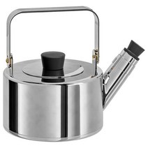 이케아 IKEA 휘슬주전자 1.5L 실버 18x15cm 스테인리스, 1500ml