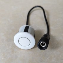 후측방경보 사각지대경고기능 전방감지 Lon horn 자동 주차 센서 구멍 직경 자동차 초음파 전면 m 케이블 lon 후진 레이더 기 CISBO, 04 White 0.2m