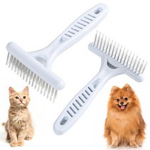 [제이케이엠티알]강아지 고양이 피부 저자극 안아픈 빗 털갈이 브러쉬, 반려동물전용저자극안심브러쉬