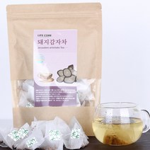 라이프코어 국내산 돼지감자차 1+1 티백 100개 HACCP인증 돼지감자티백